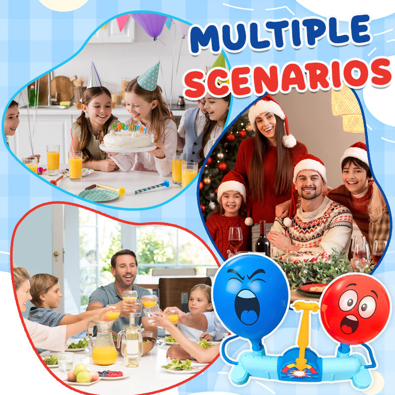 Sit Inflate Pop! | Hilarious Balloon Battle Party Game for Family & Group Gatherings