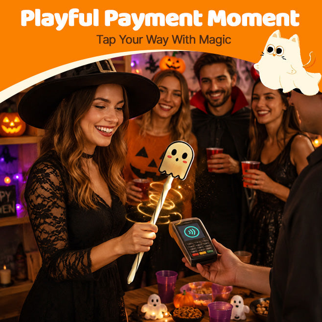 Tap‑to‑Pay Magic Wand | Fun Contactless Payment Card Holder