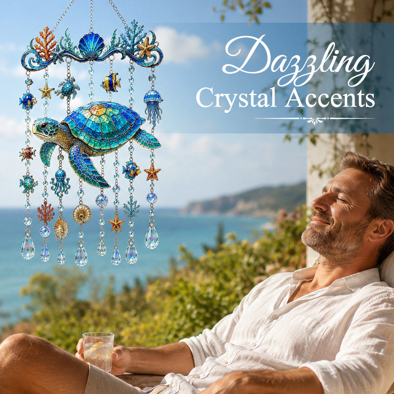Sparkling Ocean Suncatchers – Cosy Coastal Garden Décor 🌊