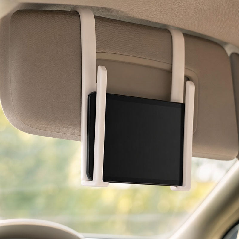 🚗Car Sun Visor Tablet & Phone Holder | Secure In-Car Clip For Passenger Entertainment