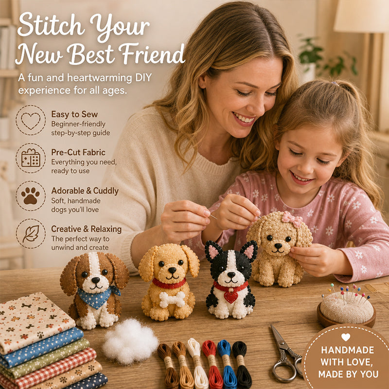 DIY-Stofftier-Bastelset – Kreative Handarbeit