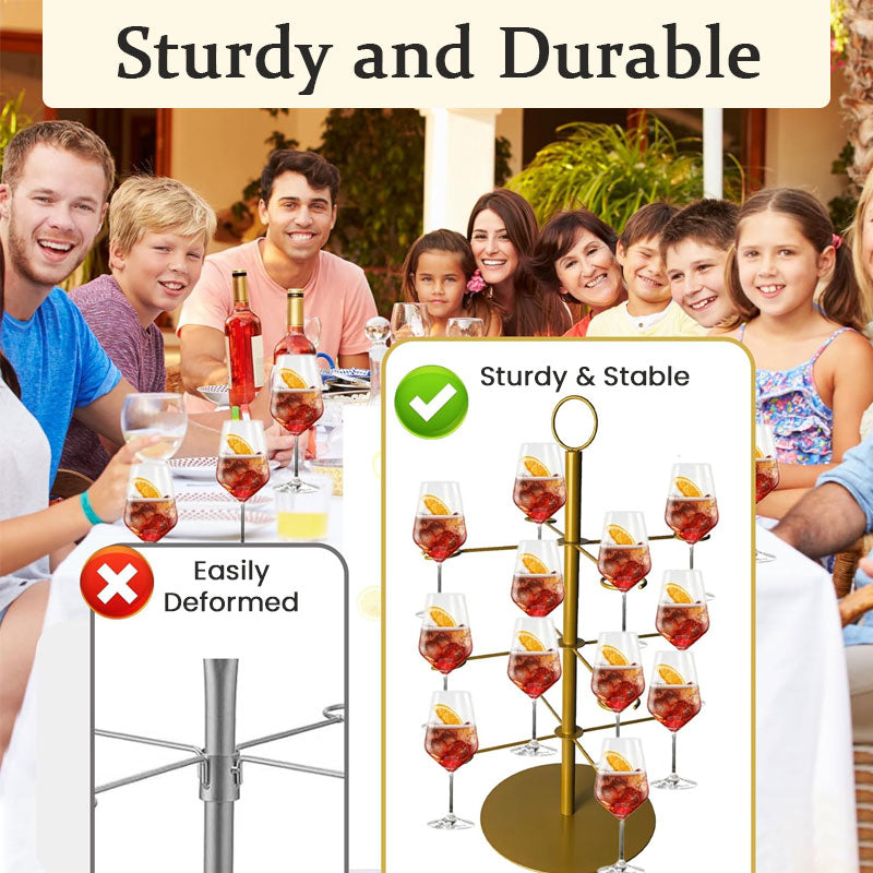 Festlicher, mehrstufiger Präsentationsständer