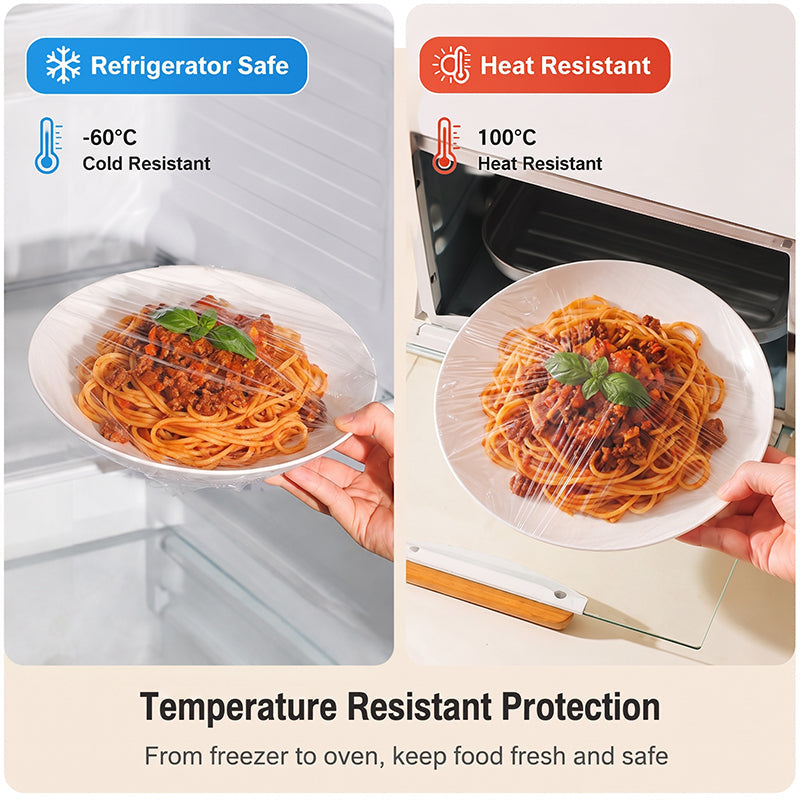 Antibacterial Food Preservation Covers | Reusable Elastic Stretch Lids for Bowls & Plates