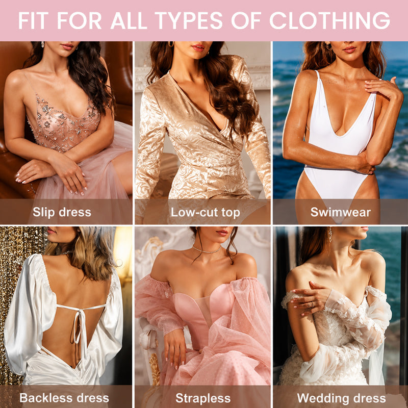 🤍Plus-size invisible adhesive bra