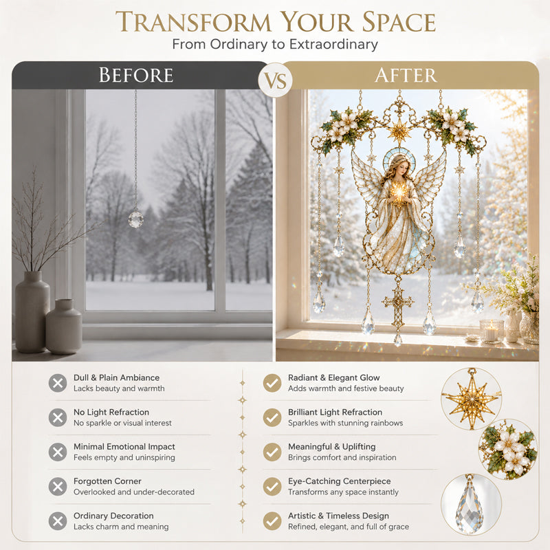 ✨ Stained Glass Blessing Collection Sun Catcher