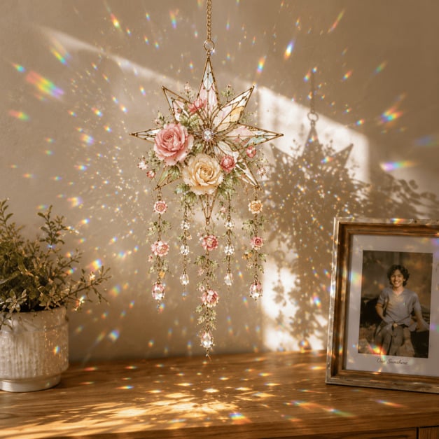 🌈 Crystal Garden Suncatcher – Turn Sunlight Into Beautiful Rainbows