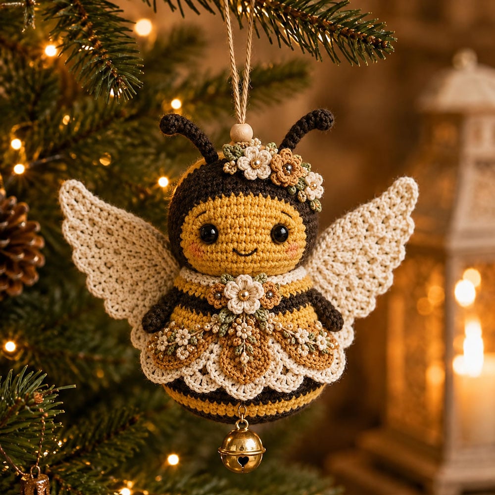 🔥Animal Angel Crochet Ornament DIY Kit | Beginner‑Friendly Festive Craft Set