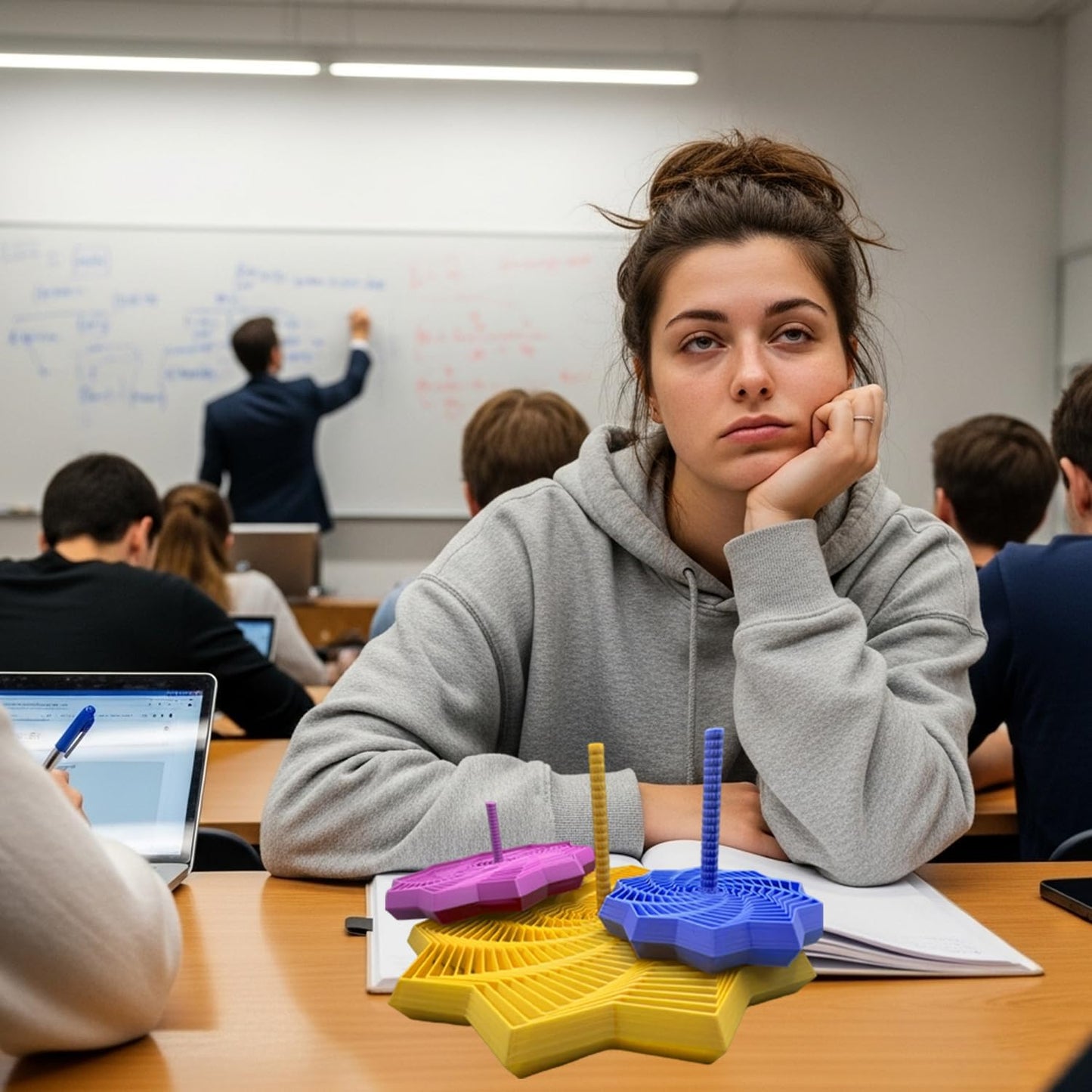 💠 Erweiterter sensorischer Fidget-Stern