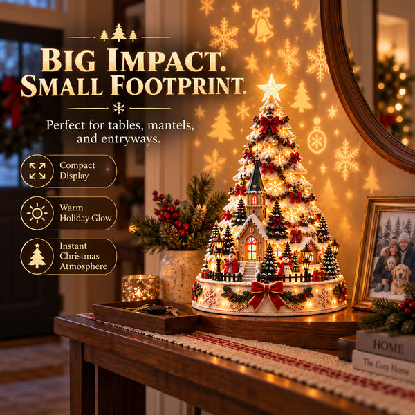 🎄MerryRealm™ Christmas Village Lightscape Tree
