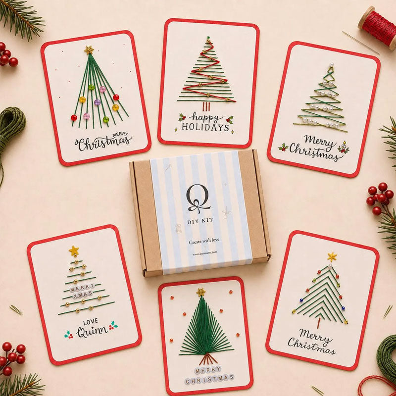 🎄🧵Christmas String Art Greeting Card DIY Kit