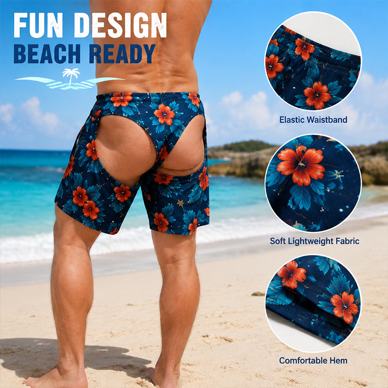 🌴 Novelty Fun Beach Shorts | Casual Holiday Swim Shorts