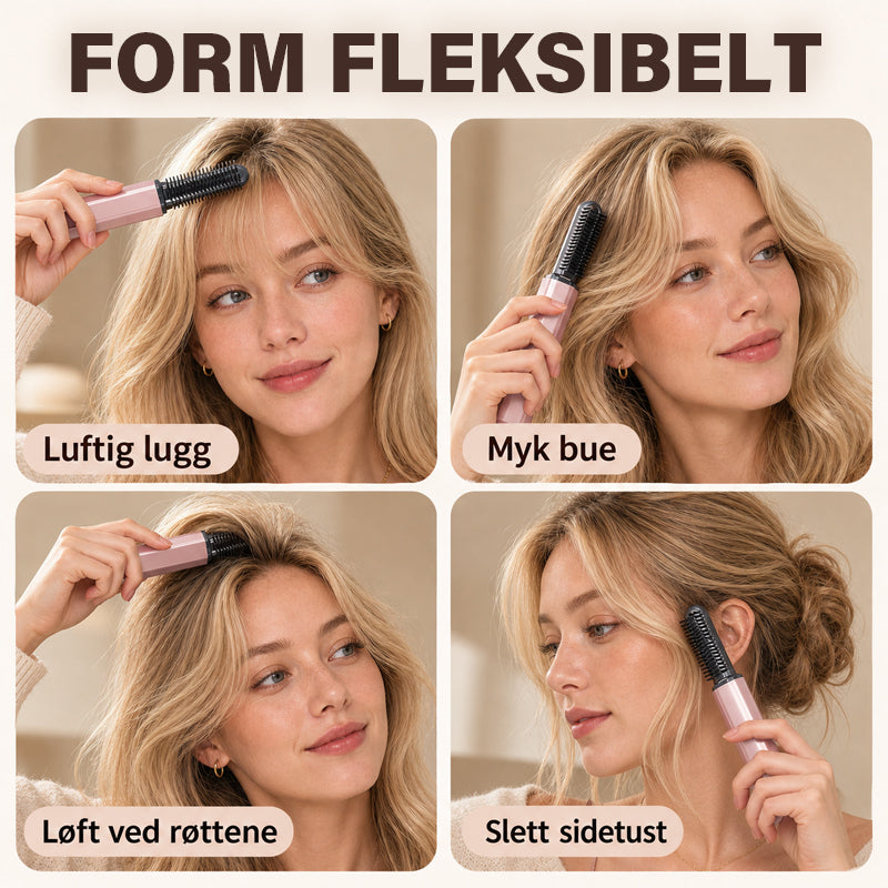 Mini portable electric curling iron for bangs