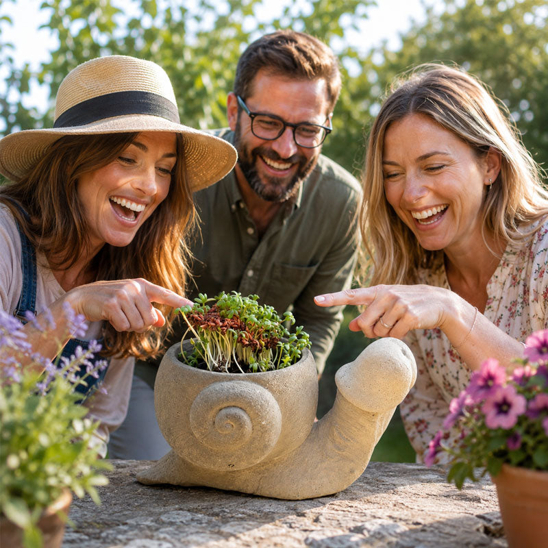 Decorative Novelty Plant Pots | Fun Shaped Planters For UK Garden & Patio