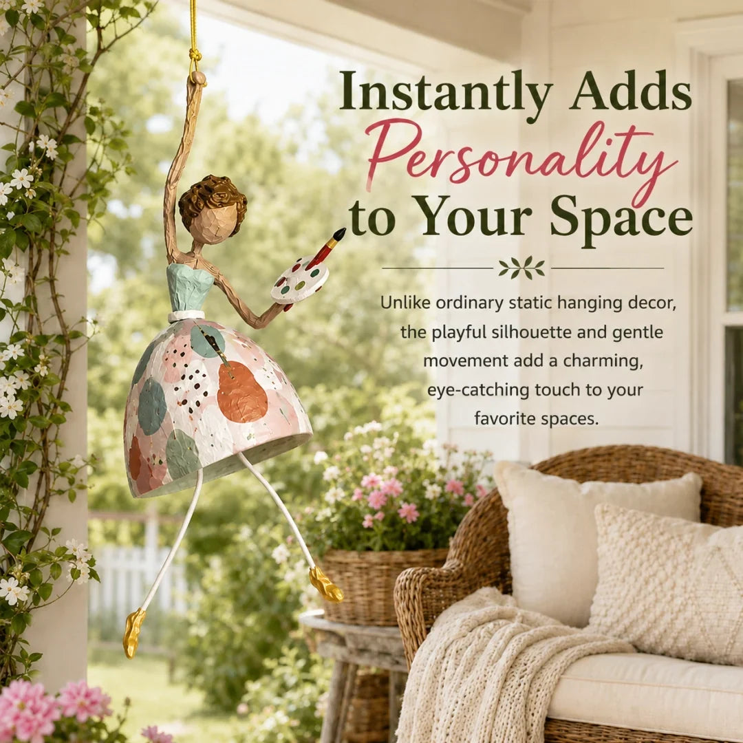 ✨Whimsical Dancing Lady Hanging Ornament | Charming Garden & Home Decoration