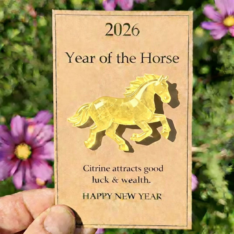 🐎 Jahr des Pferdes 2026 – Wählen Sie Ihre Farbe, tragen Sie Ihre Absicht in sich.