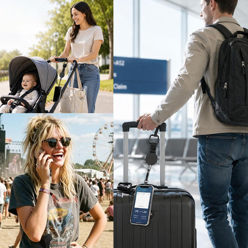 Retractable Anti‑Theft Phone Tether‑Secure Your Phone