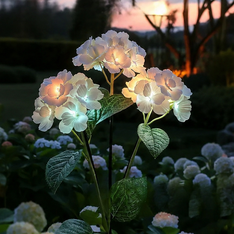 Fairy Hydrangea Lights - Enchanting Outdoor Decor