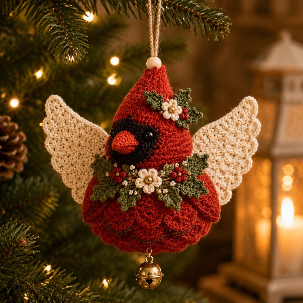 🔥Animal Angel Crochet Ornament DIY Kit | Beginner‑Friendly Festive Craft Set