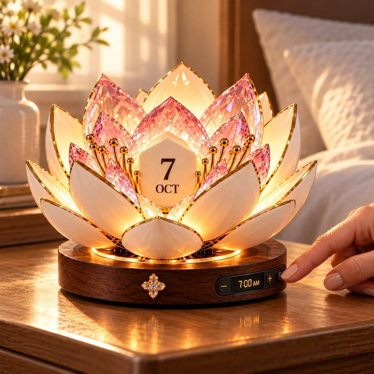 ⭐ 50% OFF -✨Automatic Blooming Perpetual Calendar