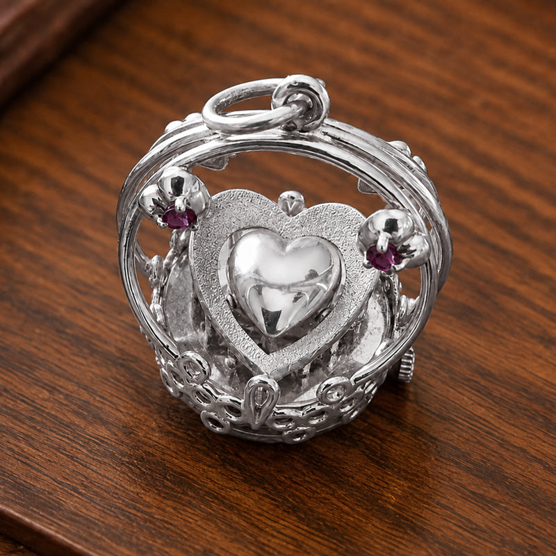 💛 Mechanical Heart Pendant | Timeless Casual Jewellery