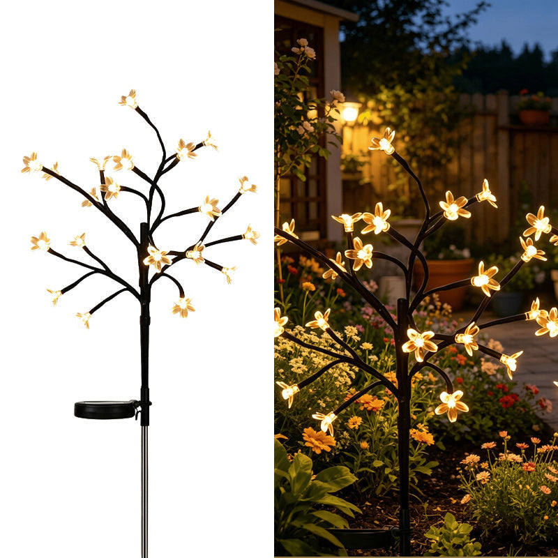 Solar Powered Halloween Twig Lights | Outdoor Pathway Decor