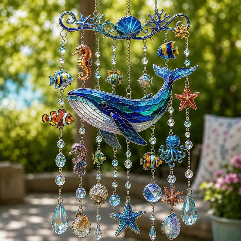Sparkling Ocean Suncatchers – Cosy Coastal Garden Décor 🌊