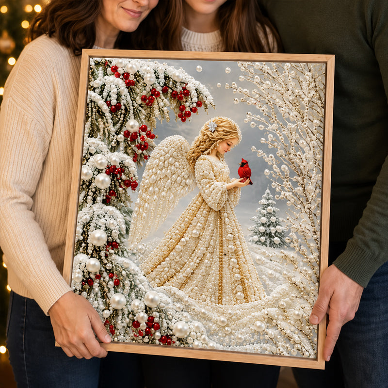 Christmas Reindeer Diamond Painting Art Kit – Festive DIY Crystal Art Set For Adults & Children Xmas Craft Decor
