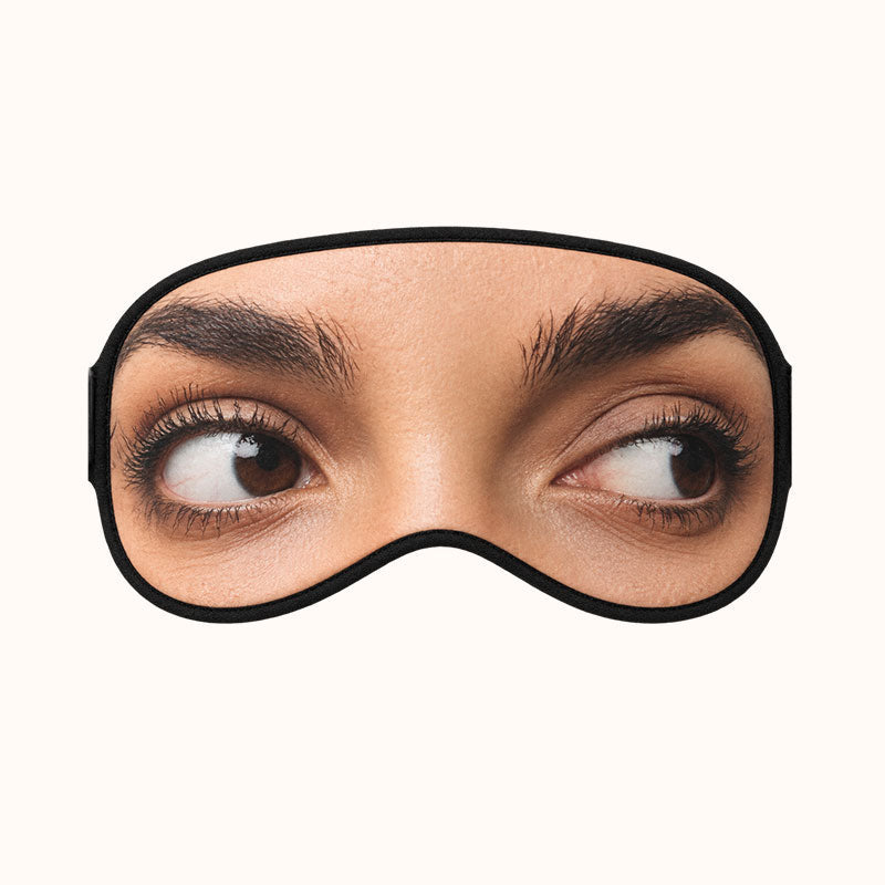 Funny Open-Eye Sleep Mask – Novelty Sleeping Eye Mask