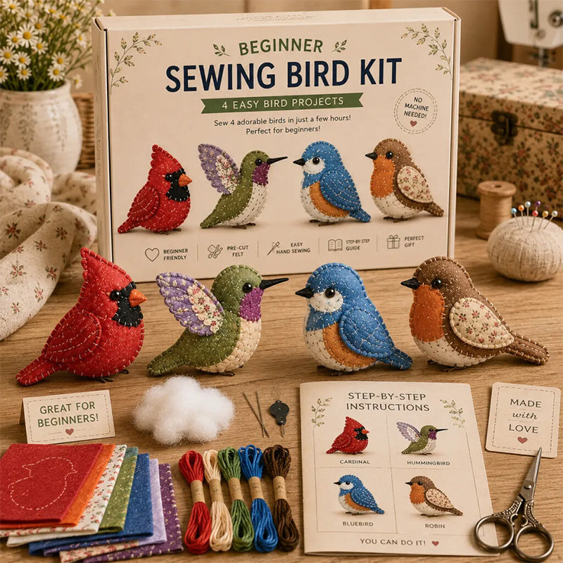 DIY-Stofftier-Bastelset – Kreative Handarbeit