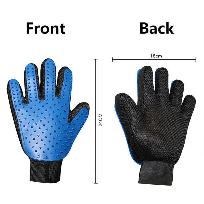 Silikon-Haustierpflegehandschuh