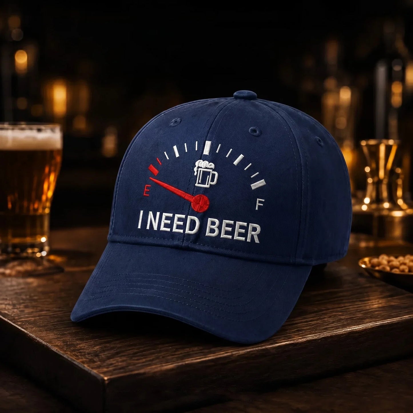 🔥 50% Off | Last Chance! Embroidered "I NEED BEER" Baseball Cap