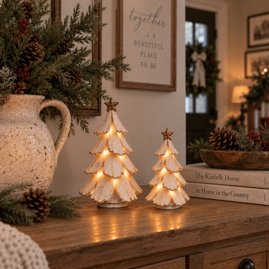 🎄✨ Vintage LED Christmas Tree – Bring Nostalgia to Life! 💡