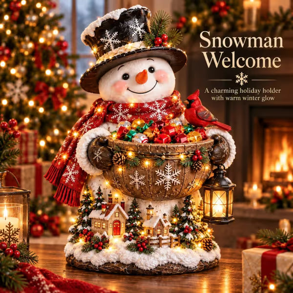 🎄✨ Lighted Christmas Candy Bowl Collection – 5 Festive Holiday Designs