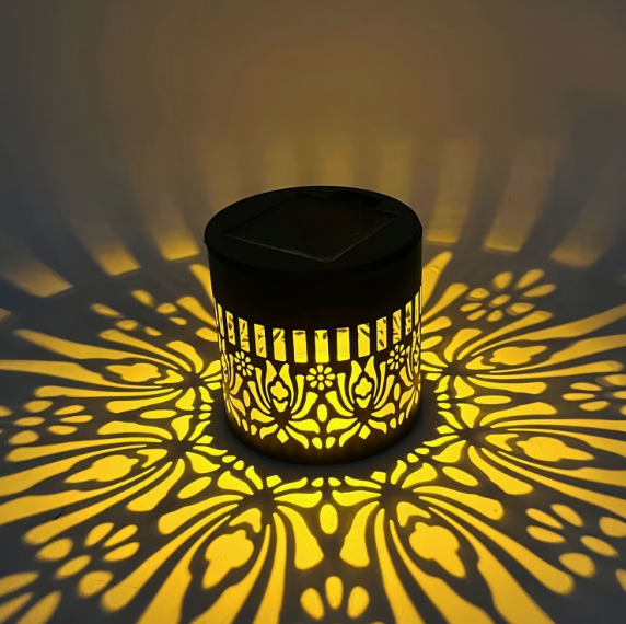 🌞✨✨ Solar-Mandala-Projektionswandleuchte
