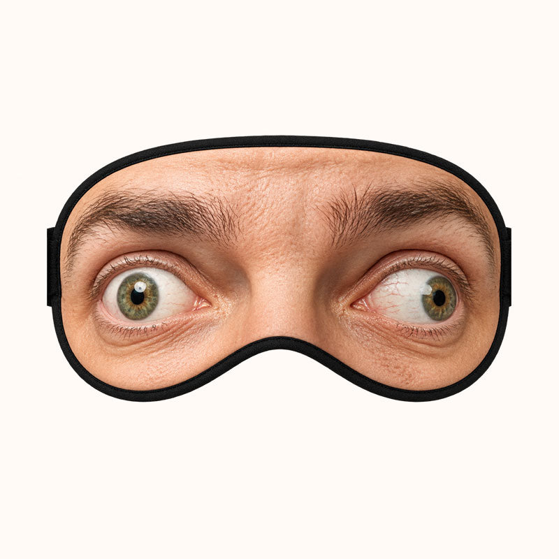Funny Open-Eye Sleep Mask – Novelty Sleeping Eye Mask