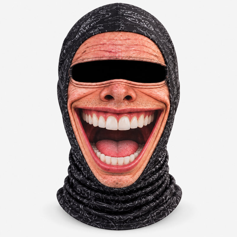 Funny Novelty Ski Mask | Hilarious Winter Snow Sports Face Cover