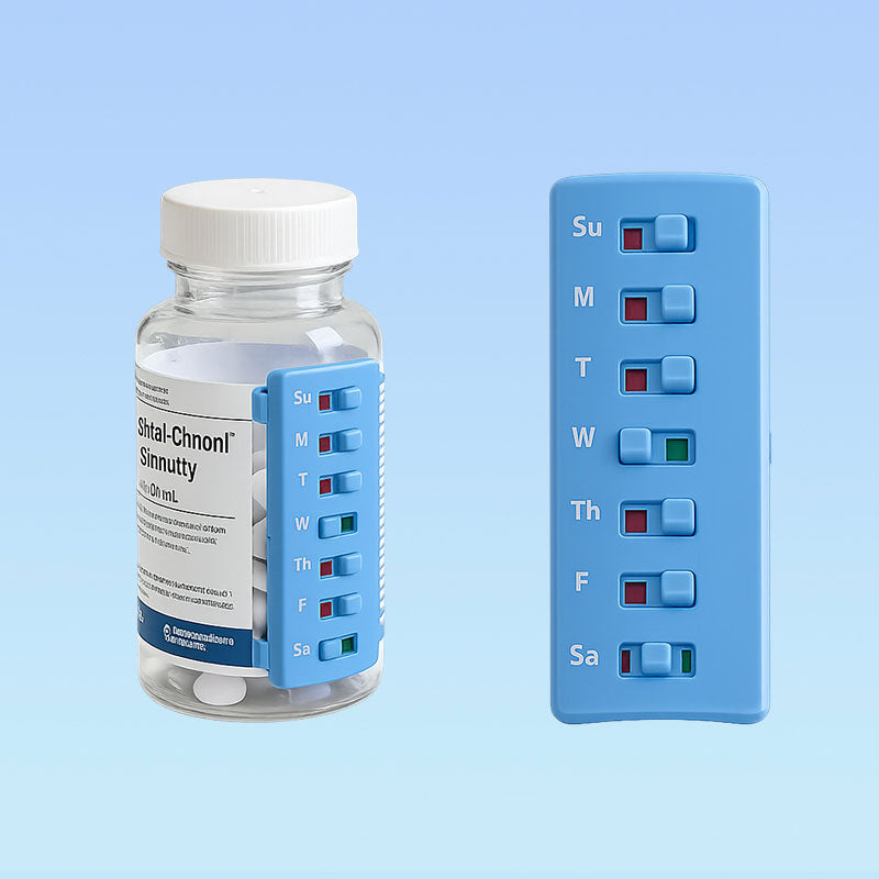 💊 Wöchentlicher Tabletten-Erinnerungs-Tracker für Senioren und Pflegekräfte ✨