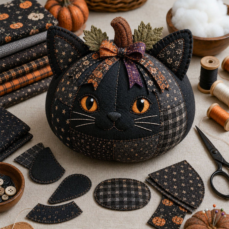 DIY Animal Pumpkin Sewing Kit | Beginner‑Friendly Autumnal Craft Set
