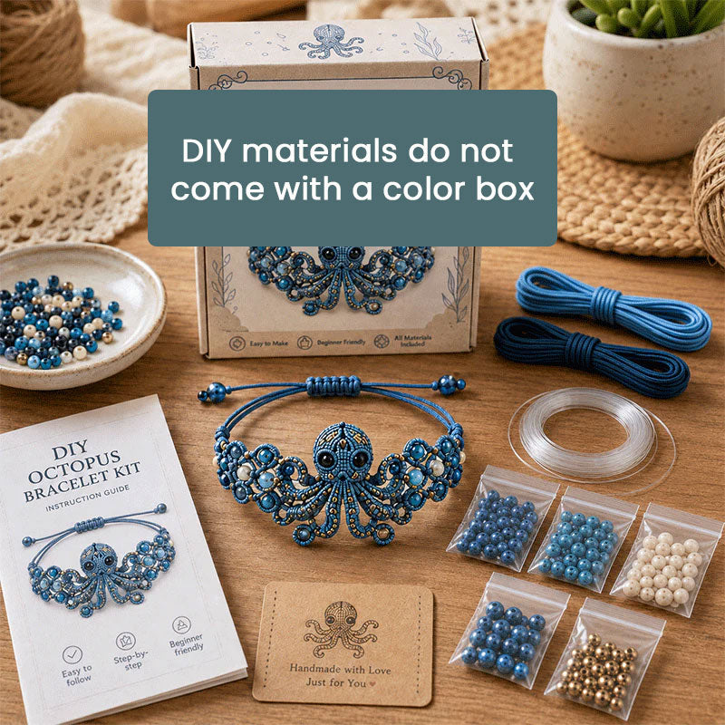 DIY Octopus Bracelet Craft Kit – Fun Kids Jewellery Making Set