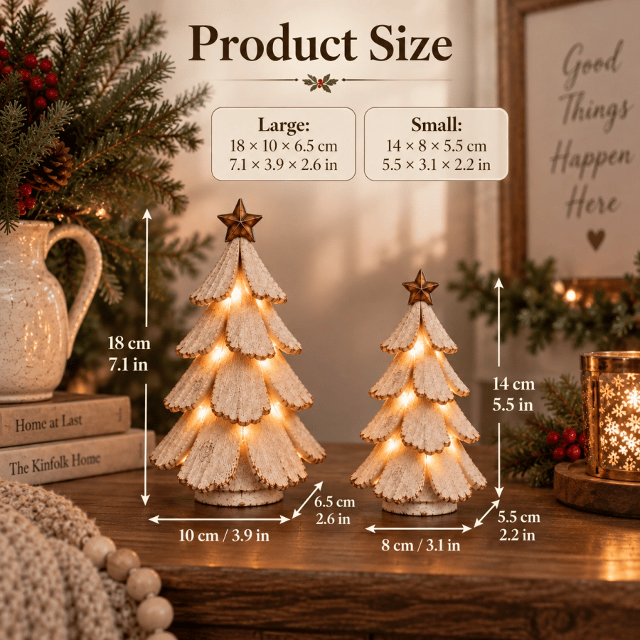 🎄✨ Vintage LED Christmas Tree – Bring Nostalgia to Life! 💡