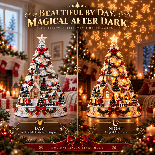🎄MerryRealm™ Christmas Village Lightscape Tree