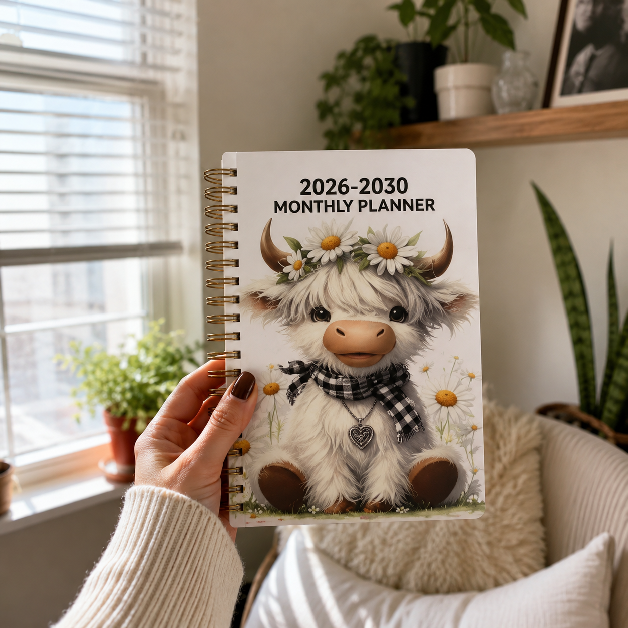 Highland Cattle Themed Project Book – Scottish Highland Cow Notebook For Notes & Journaling
