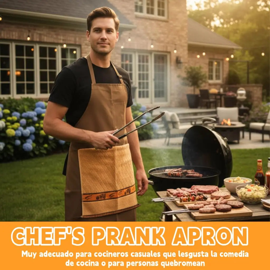 🔥 „Chefkoch“-Schürze – Das Grillgeschenk, mit dem niemand rechnet
