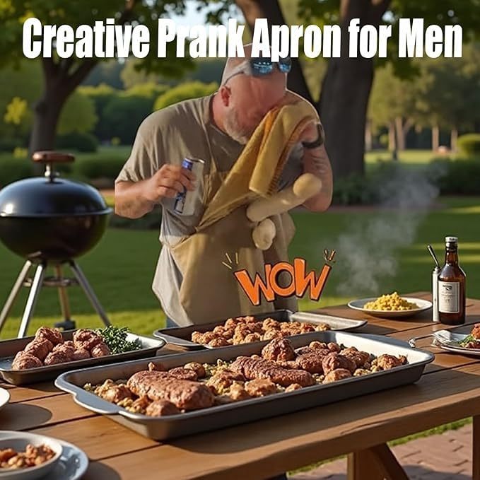 🔥 „Chefkoch“-Schürze – Das Grillgeschenk, mit dem niemand rechnet