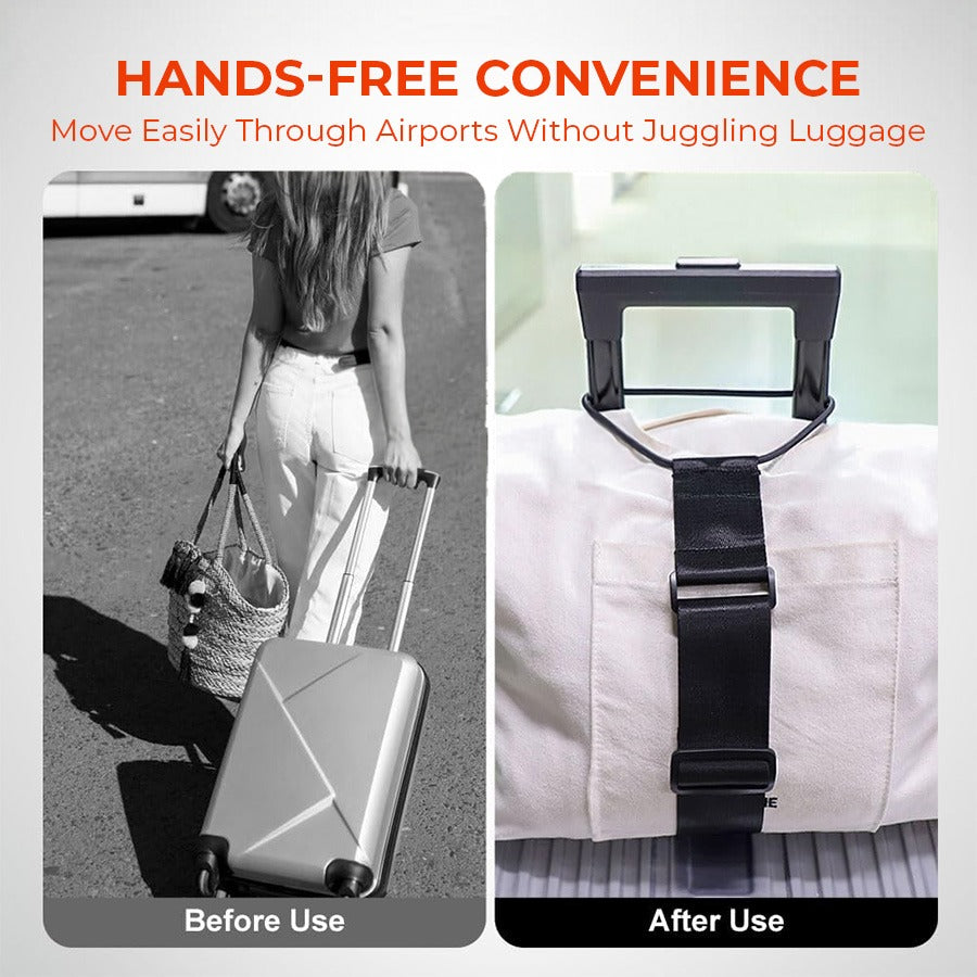 🔥 50% OFF🔥 Adjustable Luggage Strap Bungee for Suitcase Handle