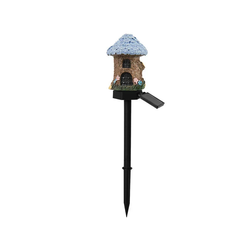 Solar Fairy-Tale Mushroom Cottage Garden Light – Magical LED Outdoor Decor for Gardens, Pathways & Cozy Backyard Spaces 🍄✨