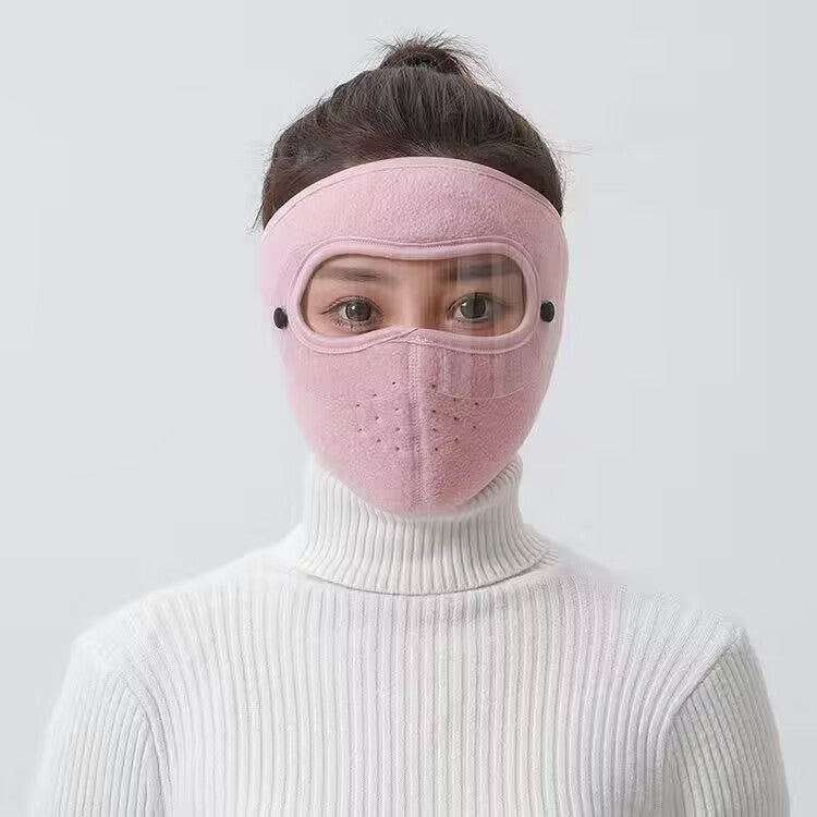 3-in-1 Windproof Winter Balaclava – Warm Fleece Face Mask with Goggles