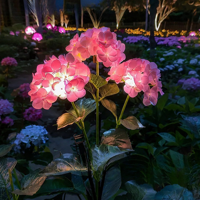 Fairy Hydrangea Lights - Enchanting Outdoor Decor