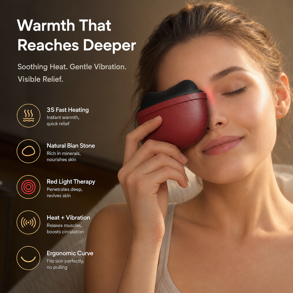 Elektrisches Gua Sha Massagegerät für Gesichtsstraffung & wiederaufladbares Massagegerät ✨💆‍♀️
