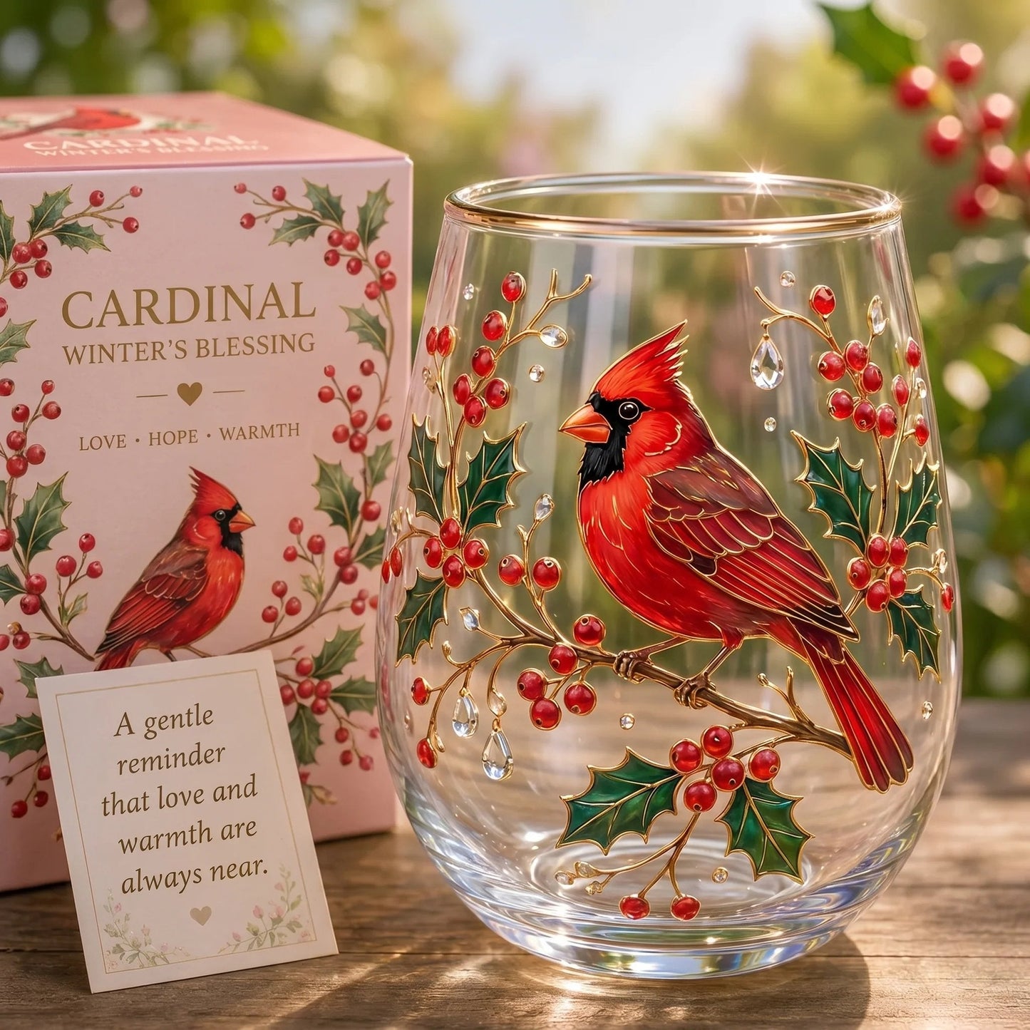 🌸🌿 Limitierte Edition 2026 „Garden Morning Bliss“ Glas-Teetasse ☀️☕